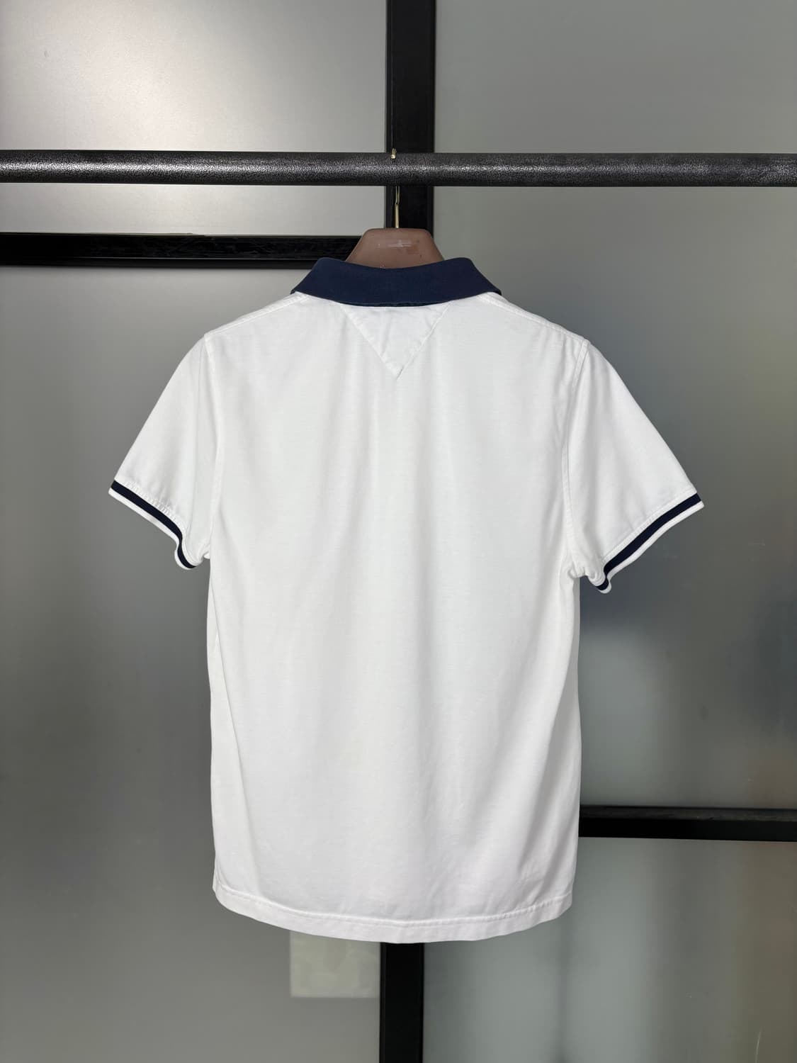  [M]TOMMY타미힐피거 화이트 카라 반팔 티셔츠 상품이미지6