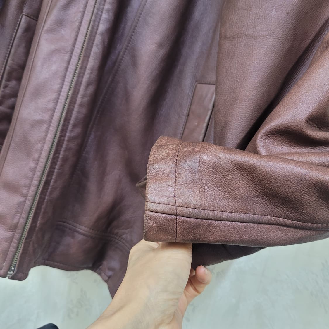 남성 양가죽 점퍼  상품이미지4