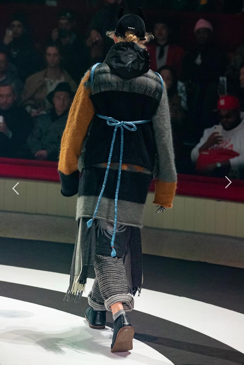 언더커버 20aw 축융 울 체크 와이드 팬츠  상품이미지7