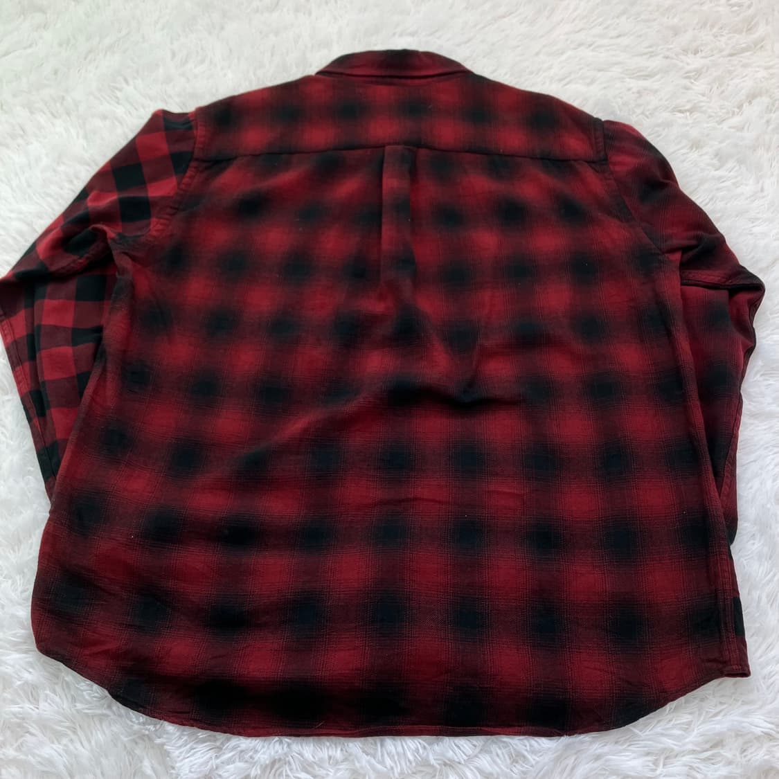 빈티지 JW앤더슨 유니클로 콜라보 체크 패턴 셔츠 754 y2k 스트릿 상품이미지4