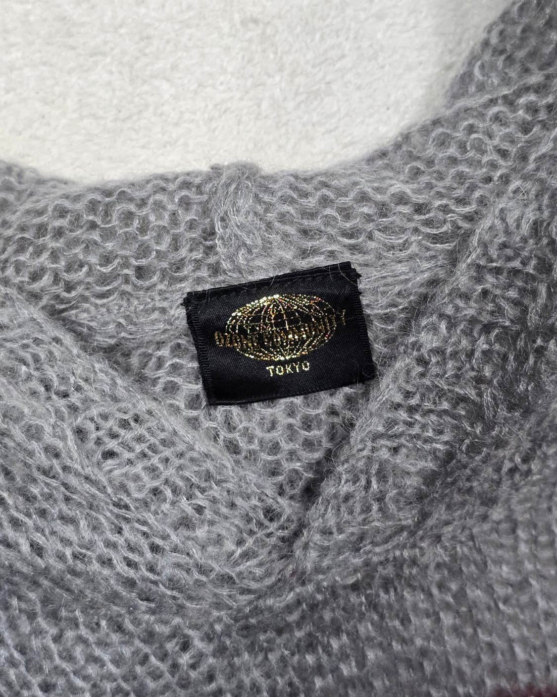 오존커뮤니티 모헤어 니트 풀오버 후디 상품이미지5