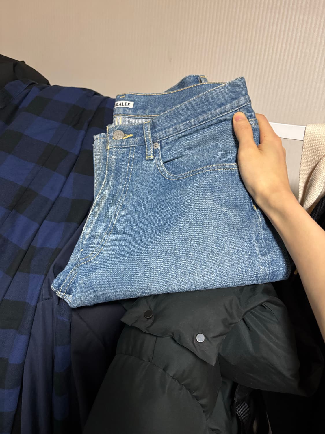 오라리 5p 데님 30사이즈 상품이미지5