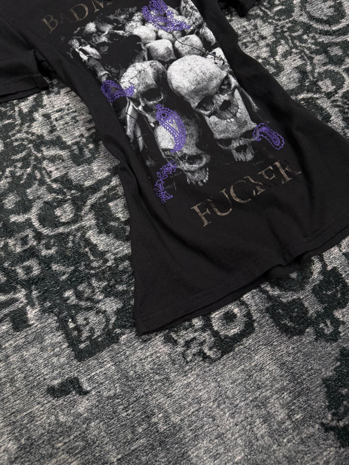 Evolution 00s skull printing t shirts  상품이미지4