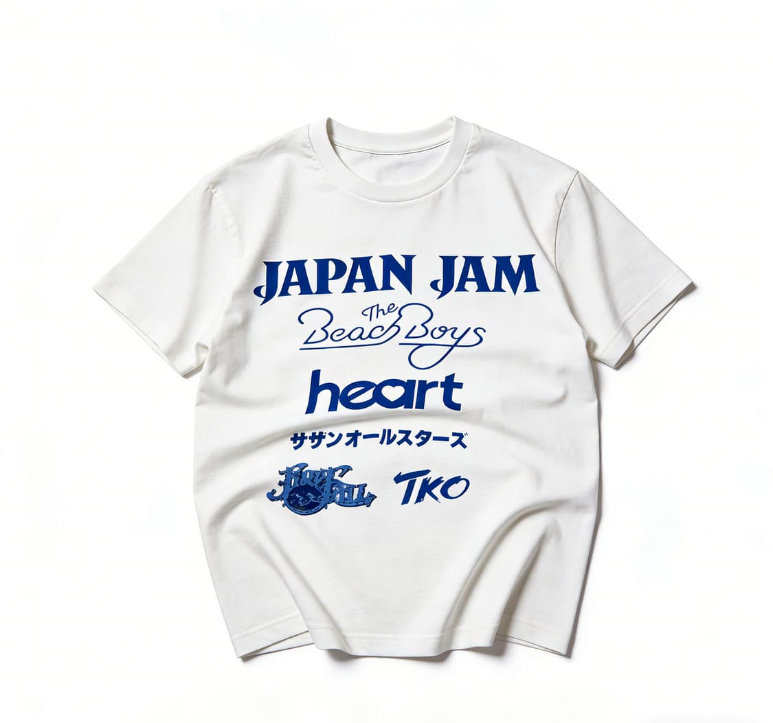 [새상품 L사이즈] Japan Jam 커스텀 프린트 반팔 (The Bea 상품이미지1