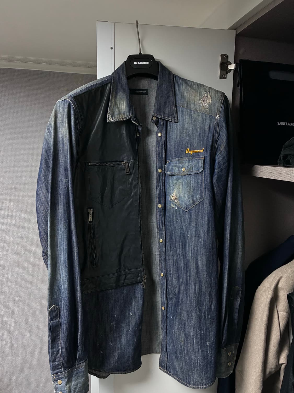 디스퀘어드 루키3 데님셔츠 상품이미지2