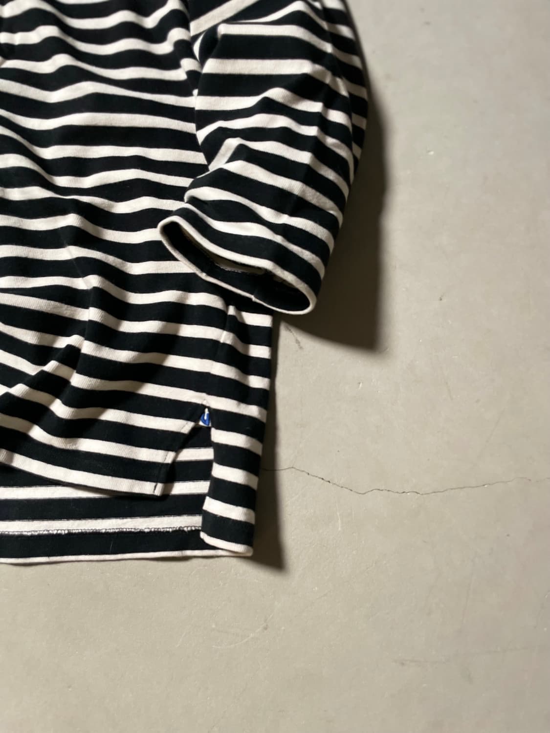 밴더 딩 Stripe 3/4 Sleeve Top 상품이미지2