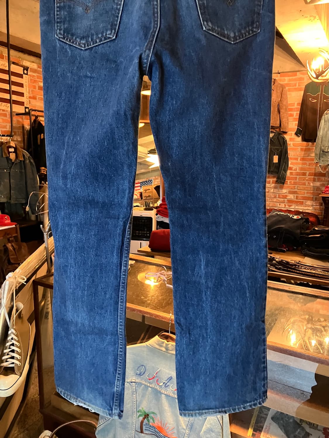 90s USA Levis 517 Boot Cut Denim Pants 상품이미지7