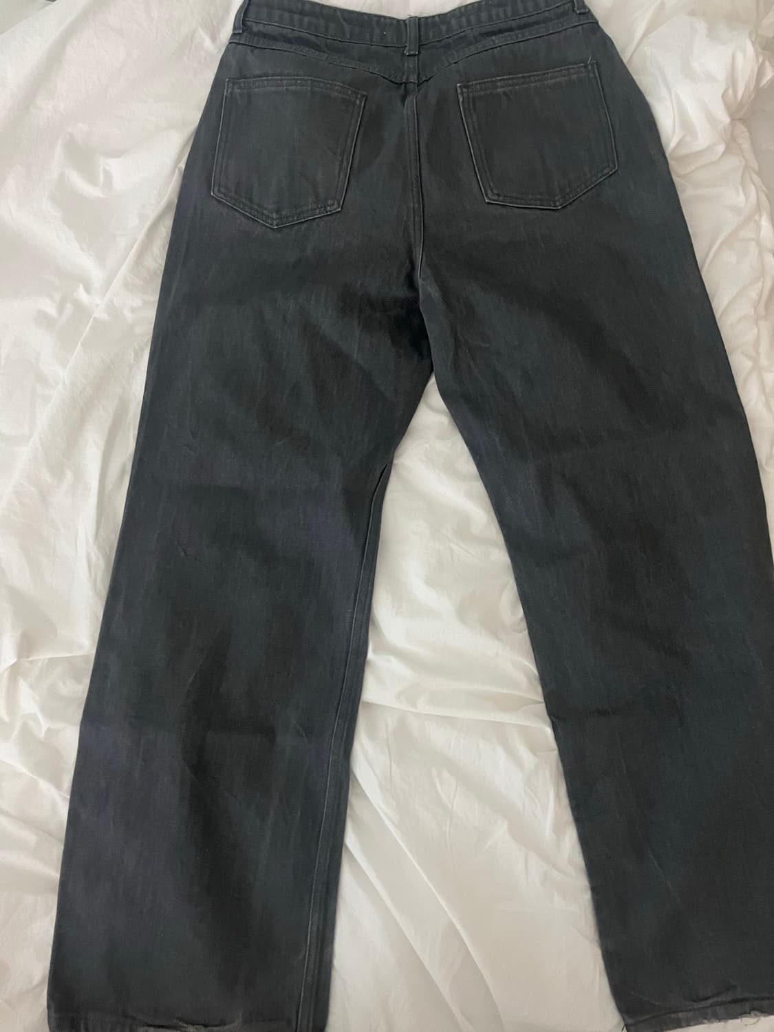 Amomento 24ss indigo straight denim grey 상품이미지2