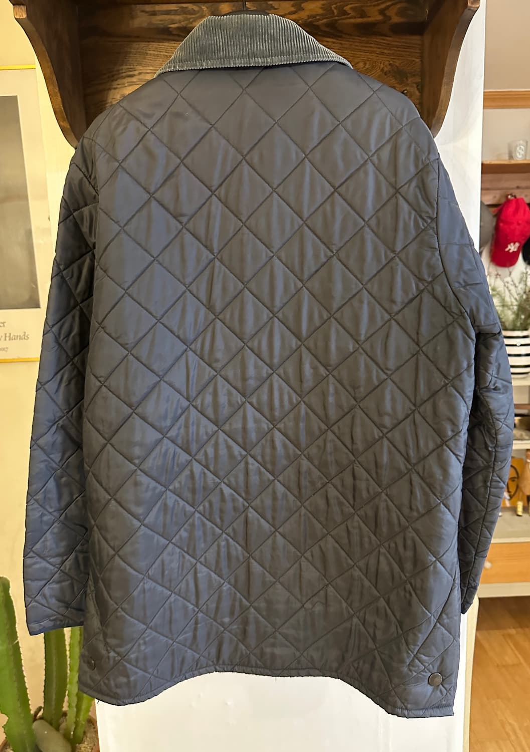 바버 Barbour 퀼팅 자켓 네이비 (105) 상품이미지4