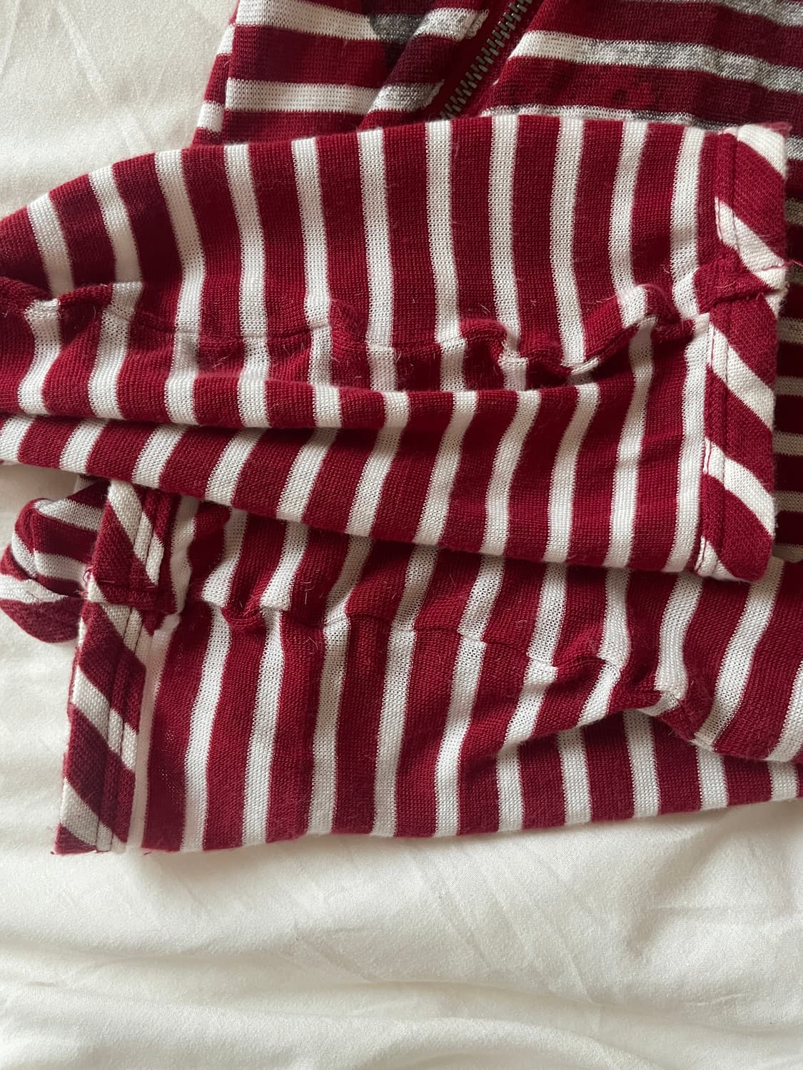 Achihara 후디 가디건 레드 상품이미지5