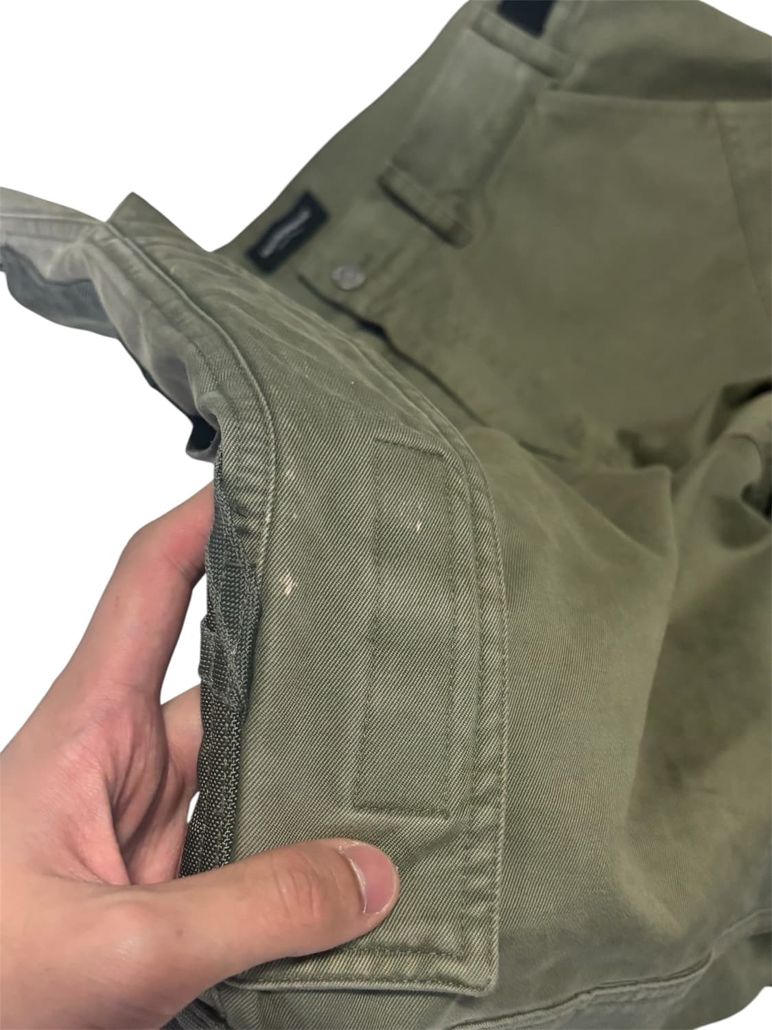 Far Archive Layerd Work Pants Olive 상품이미지4