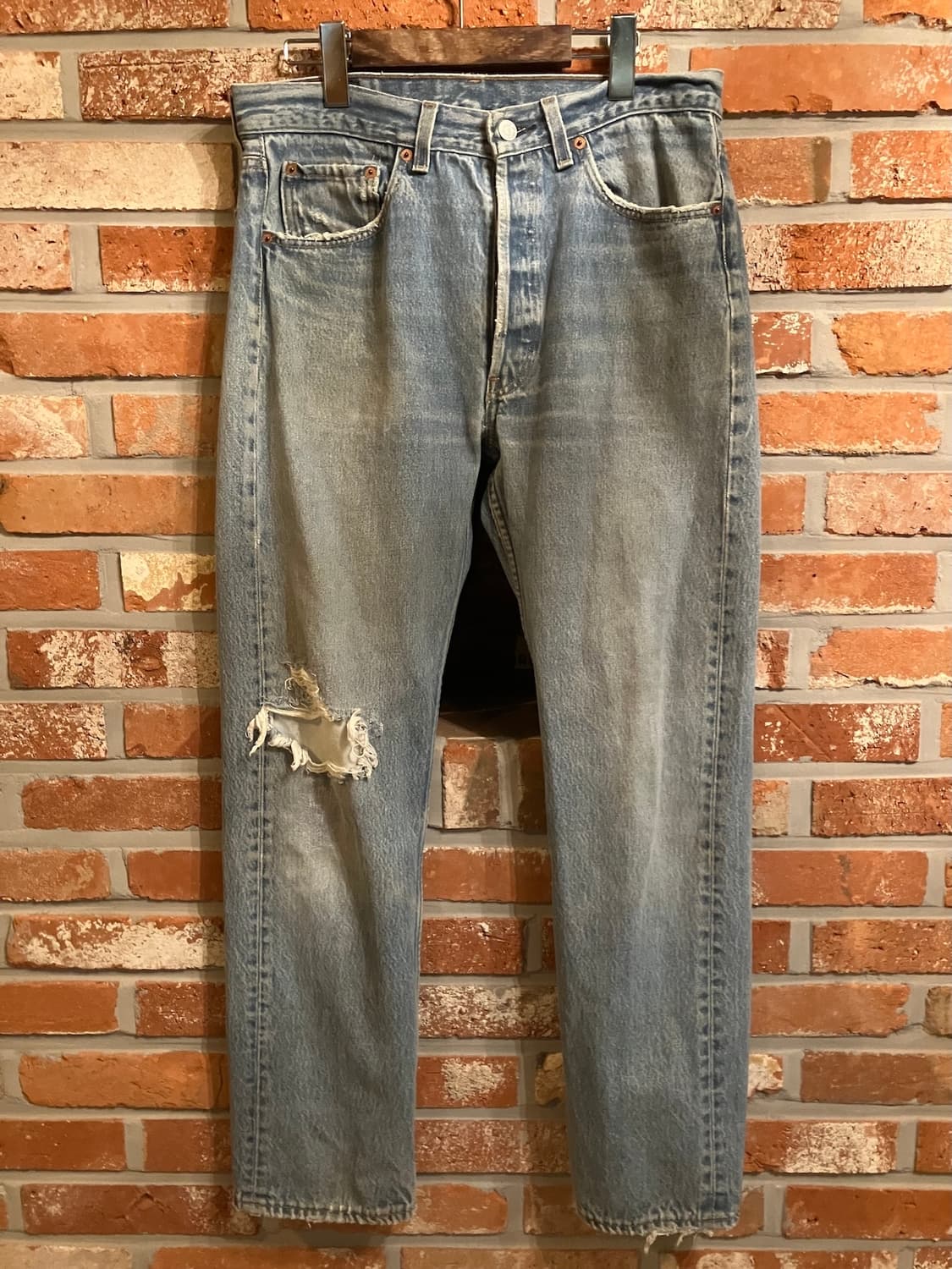 90s USA 빈티지 리바이스 501xx 0000 데님 팬츠 상품이미지2