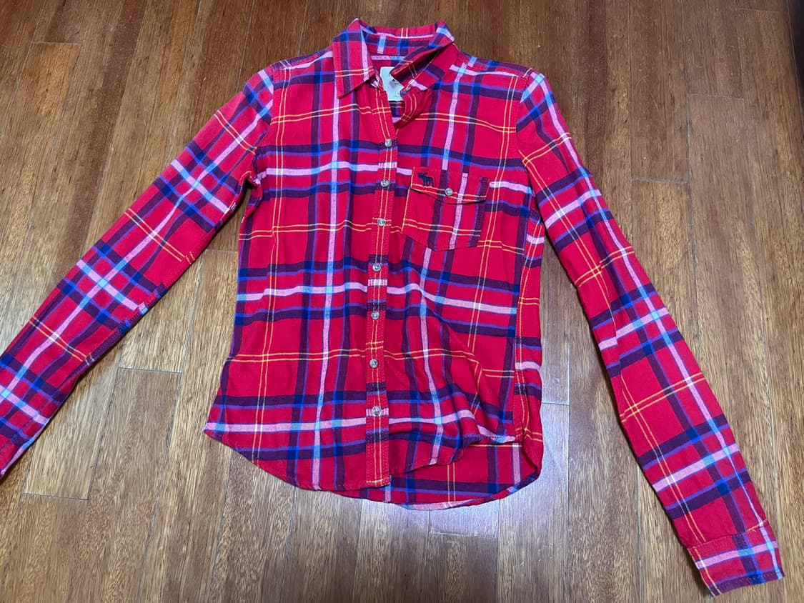 아베크롬비 체크셔츠 상품이미지1