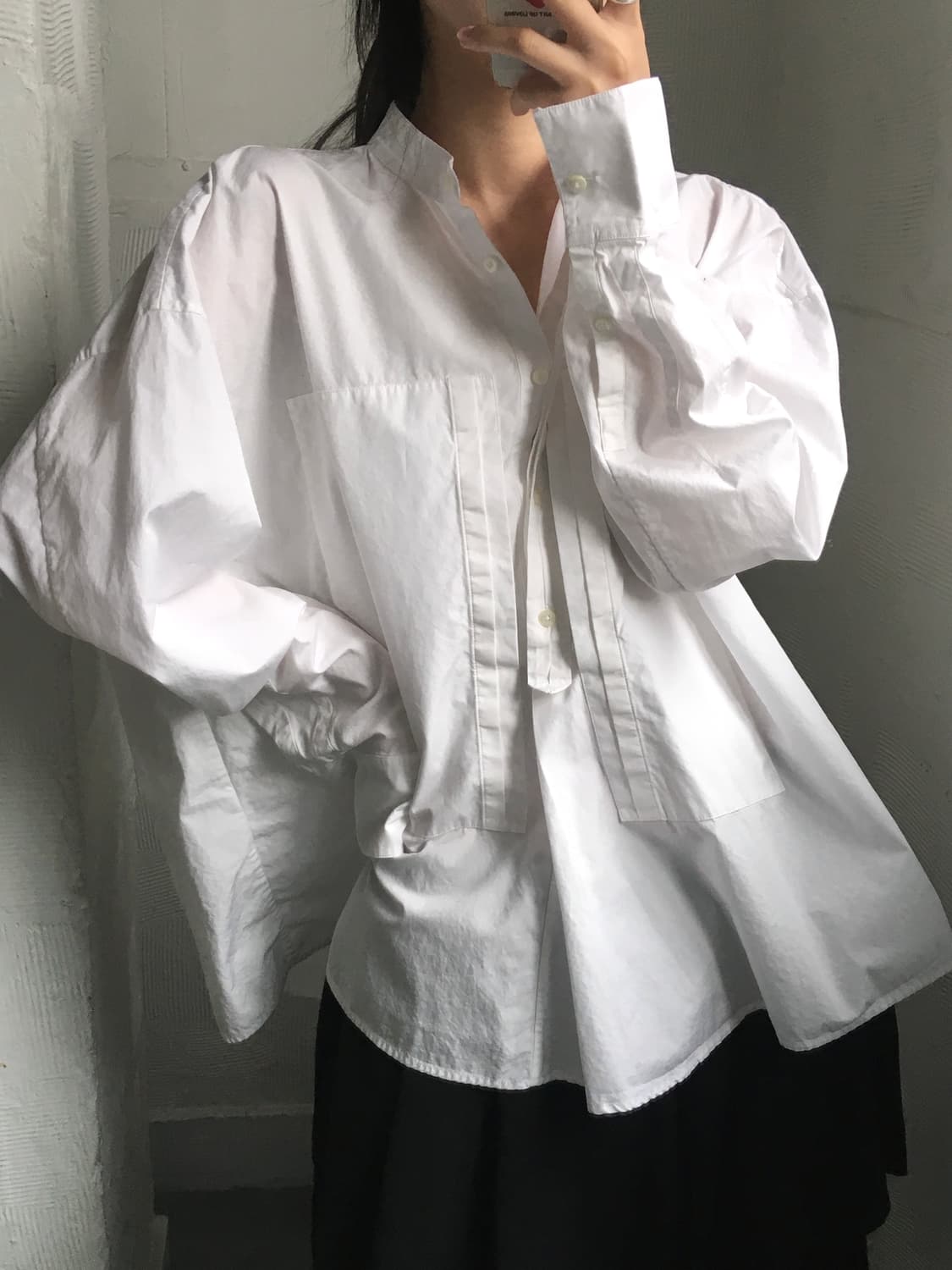 Jil Sander 질샌더 화이트 박스 셔츠  상품이미지1