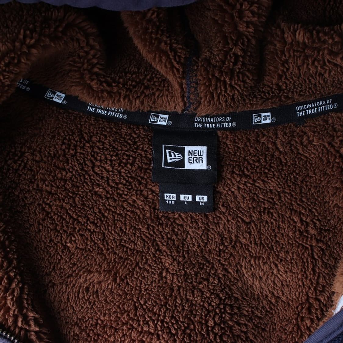 NEW ERA 양키스 덤블 안감 후드 집업 L 상품이미지6