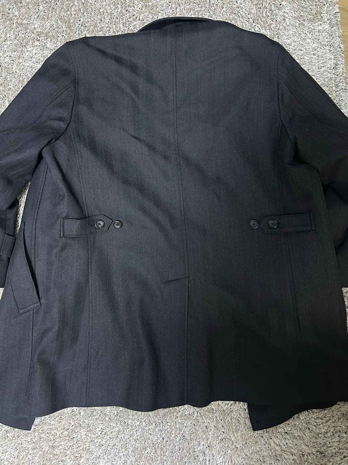 이태리제 콜롬보원단 새빌로우 자켓 사이즈 105 상품이미지8