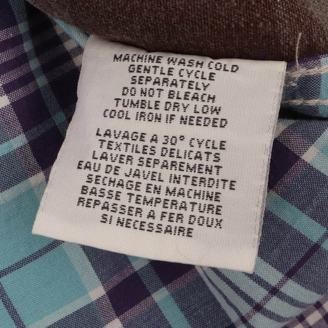 데님앤서플라이 패치워크 체크 셔츠 상품이미지9