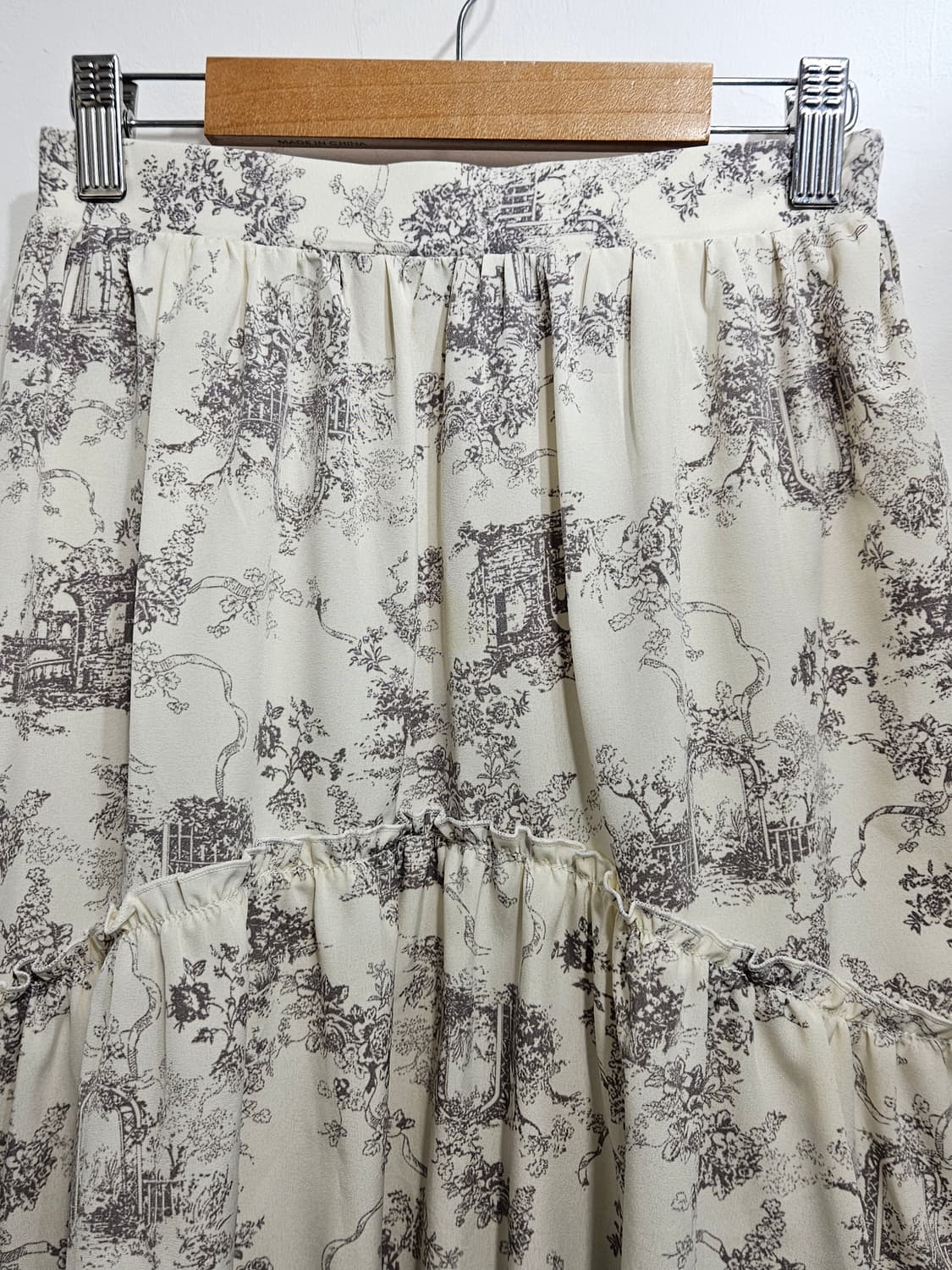 패턴 캉캉 롱스커트 상품이미지2