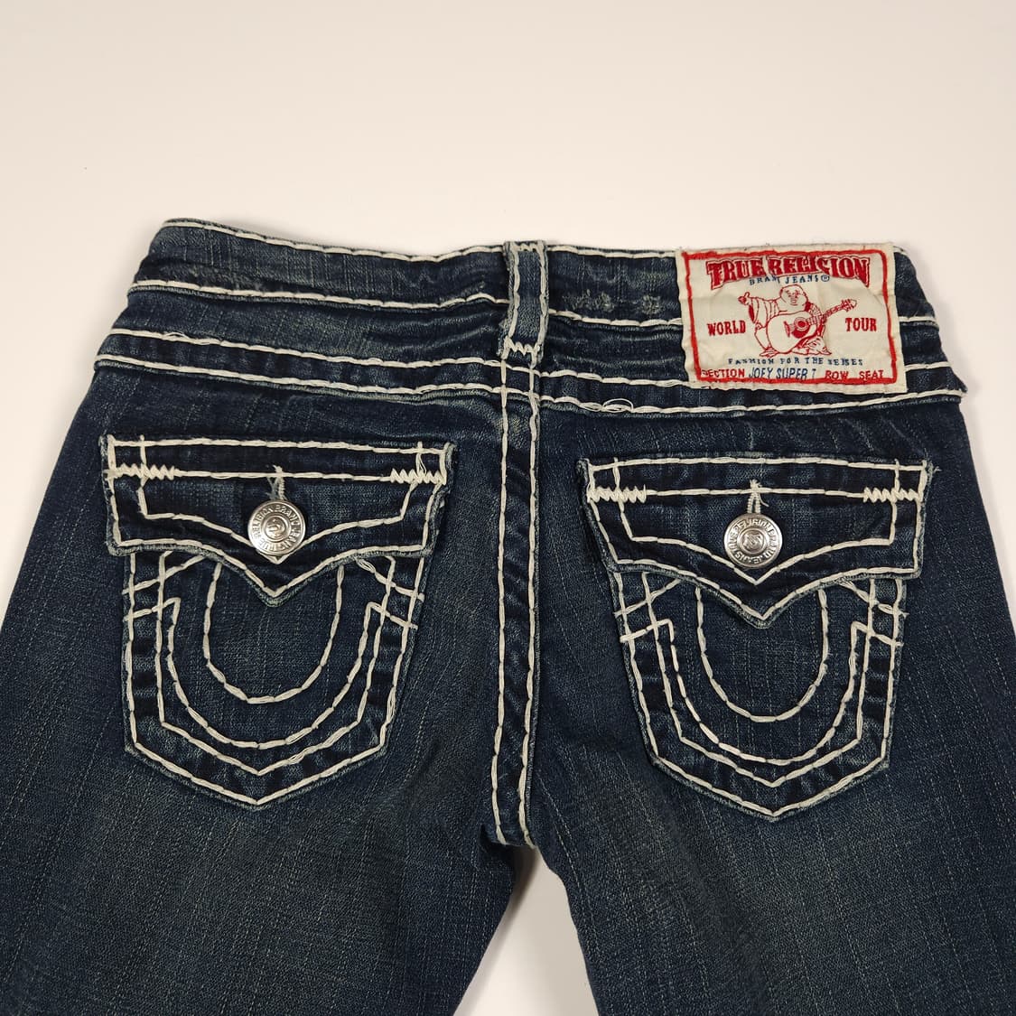 트루릴리전 로우라이즈 부츠컷 데님팬츠  상품이미지3