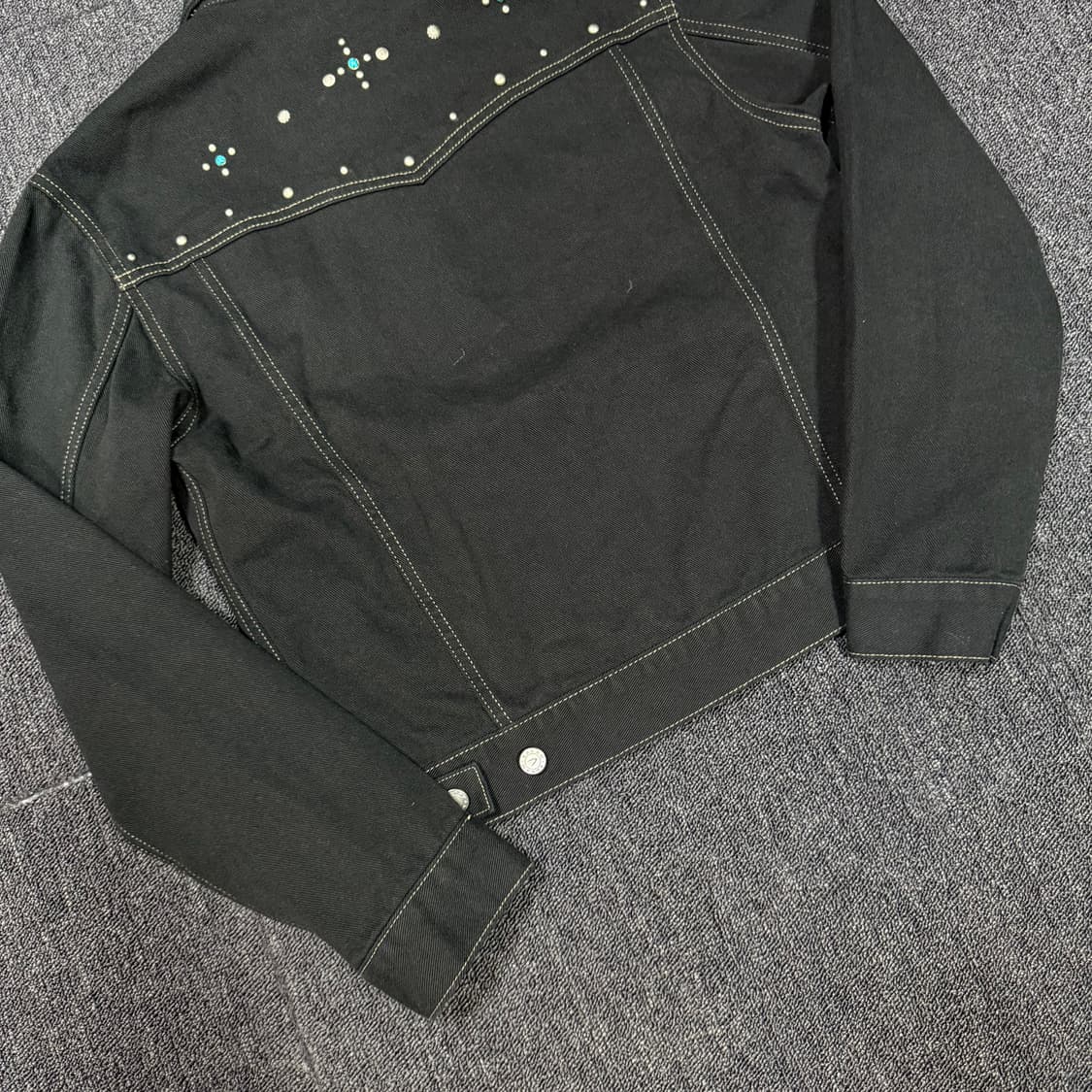 아캄 웨스턴 스터드 데님 자켓 상품이미지7