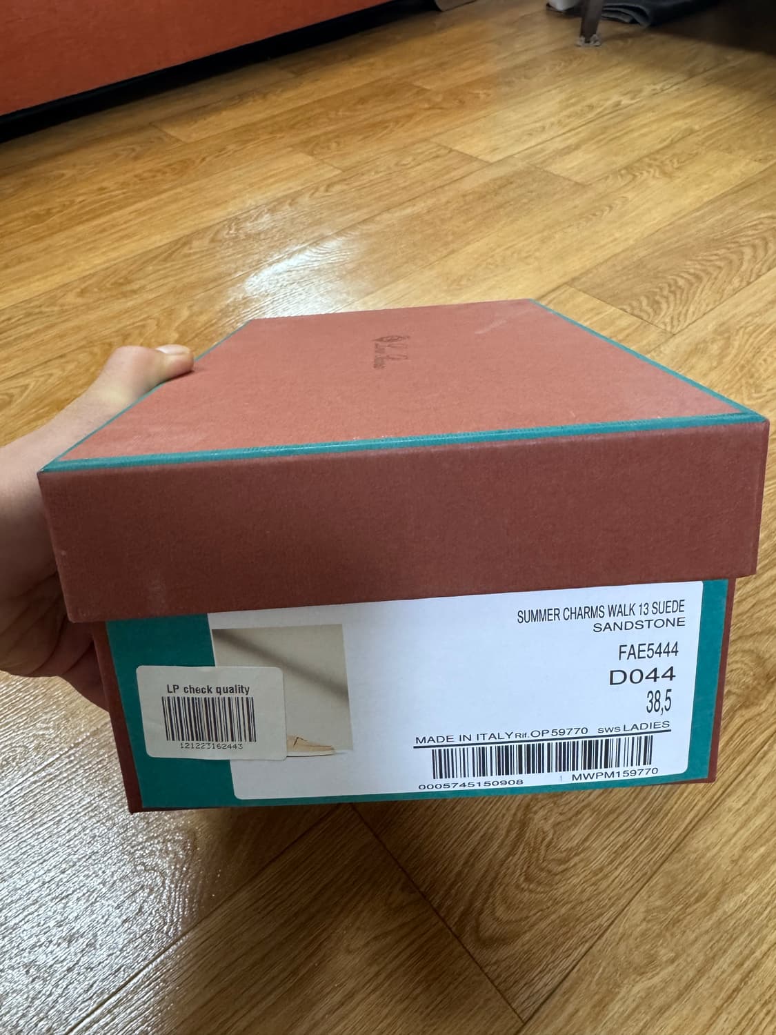 로로피아나 썸머 참 워크 샌드스톤 38.5 사이즈 상품이미지6