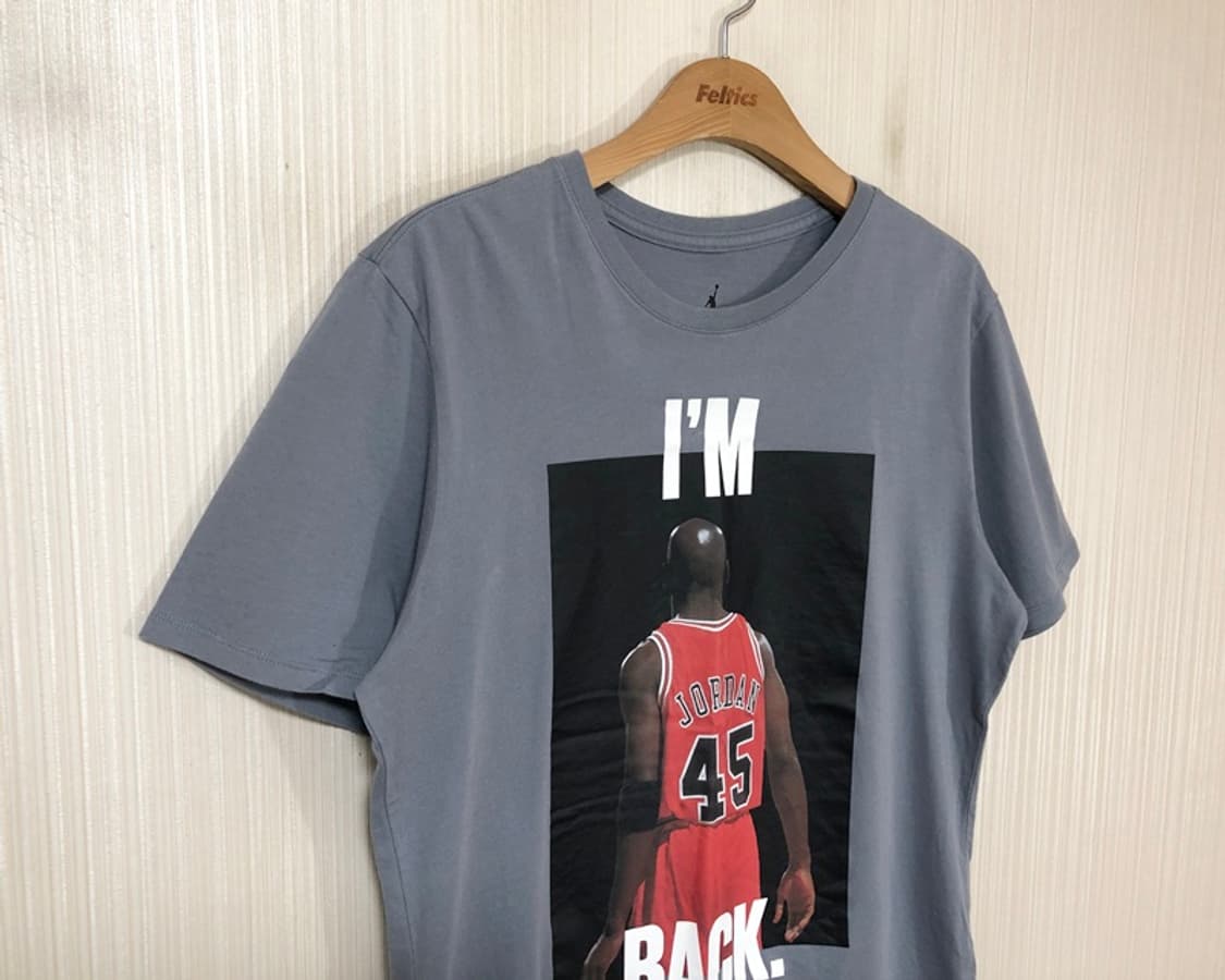 나이키조던 AJ 레트로10 I'm 45 Back 티셔츠 M(해외) 상품이미지5