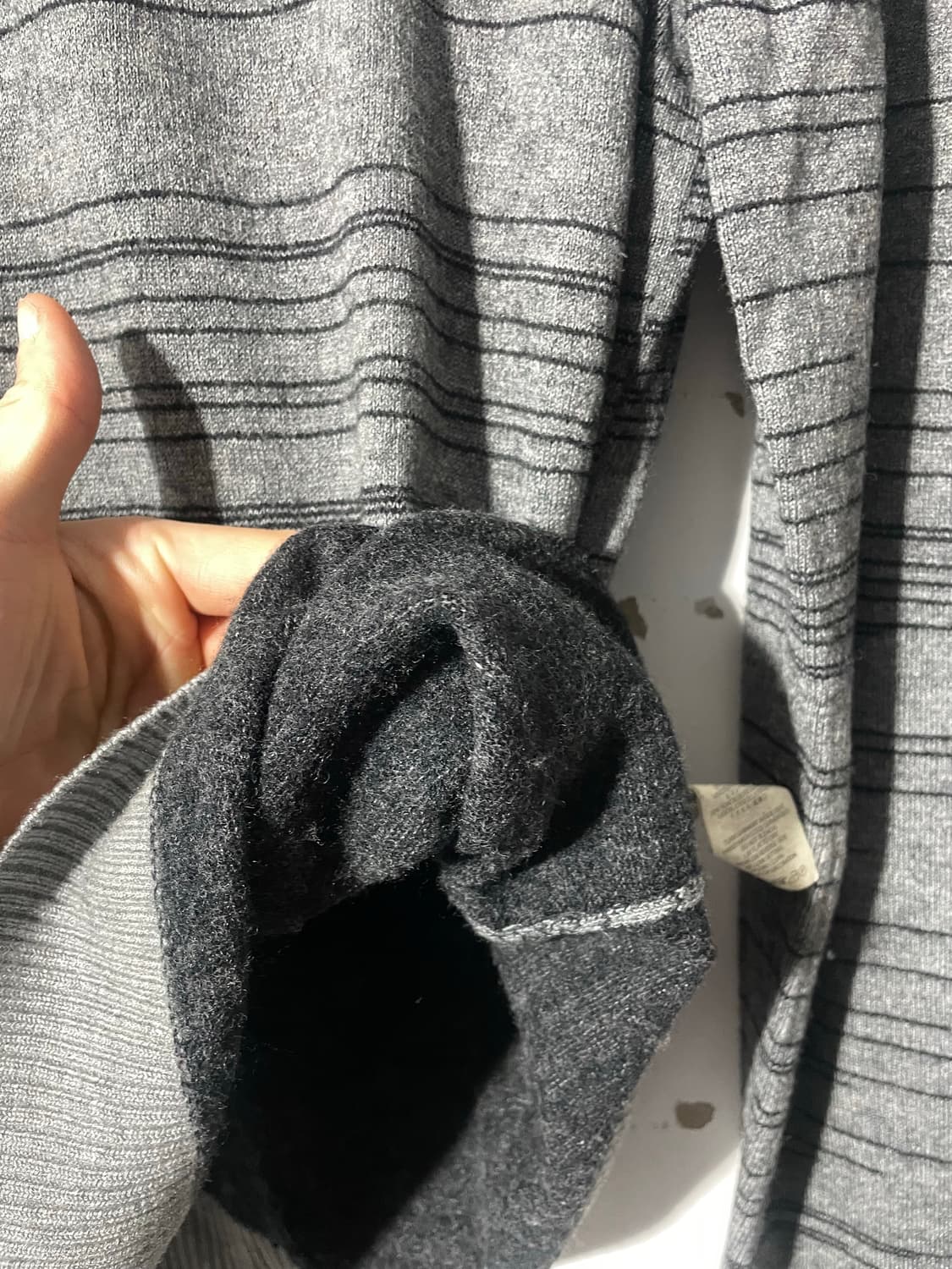 알마니 익스체인지 스트라이프 니트 상품이미지6