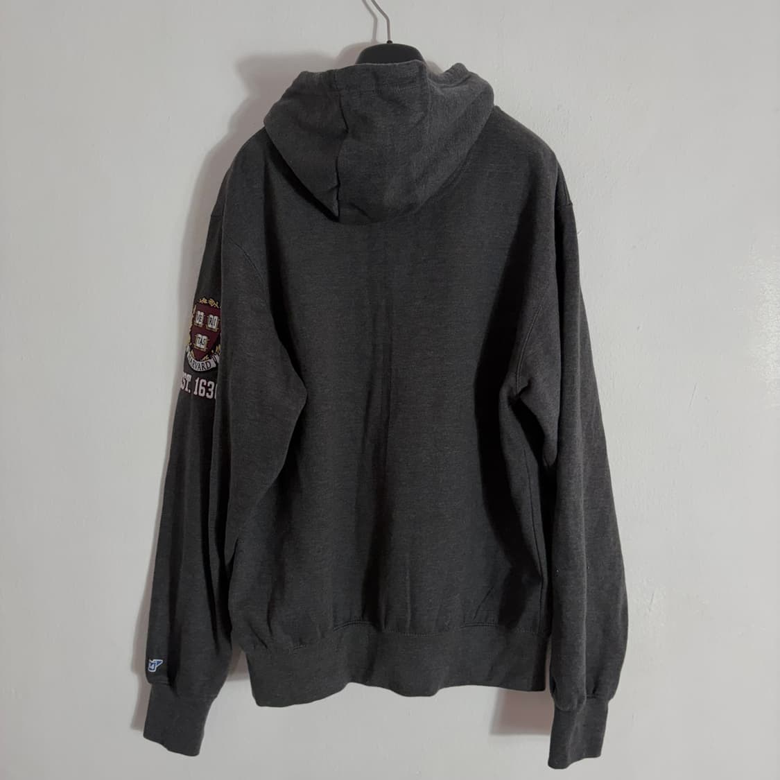 잔스포츠 Harvard 기모 후드집업 차콜(S) 상품이미지2