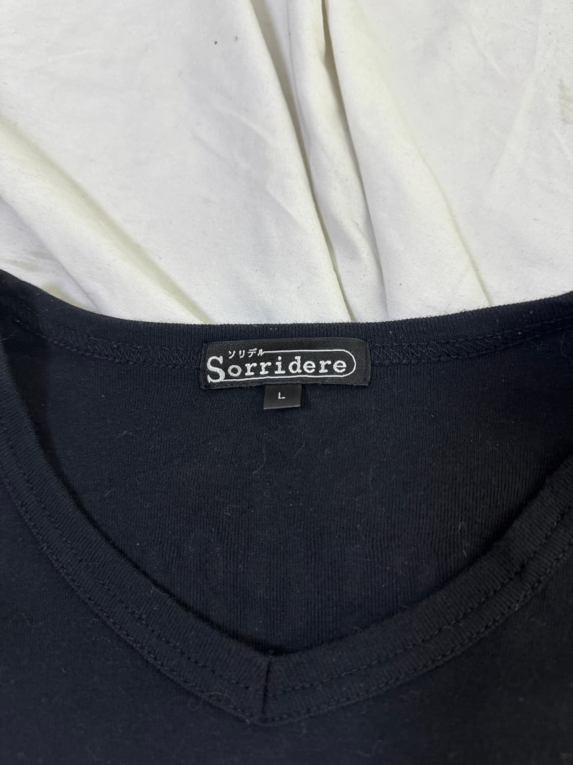 Sorridere 스컬 크로스 롱슬리브 y2k 펑크 상품이미지5