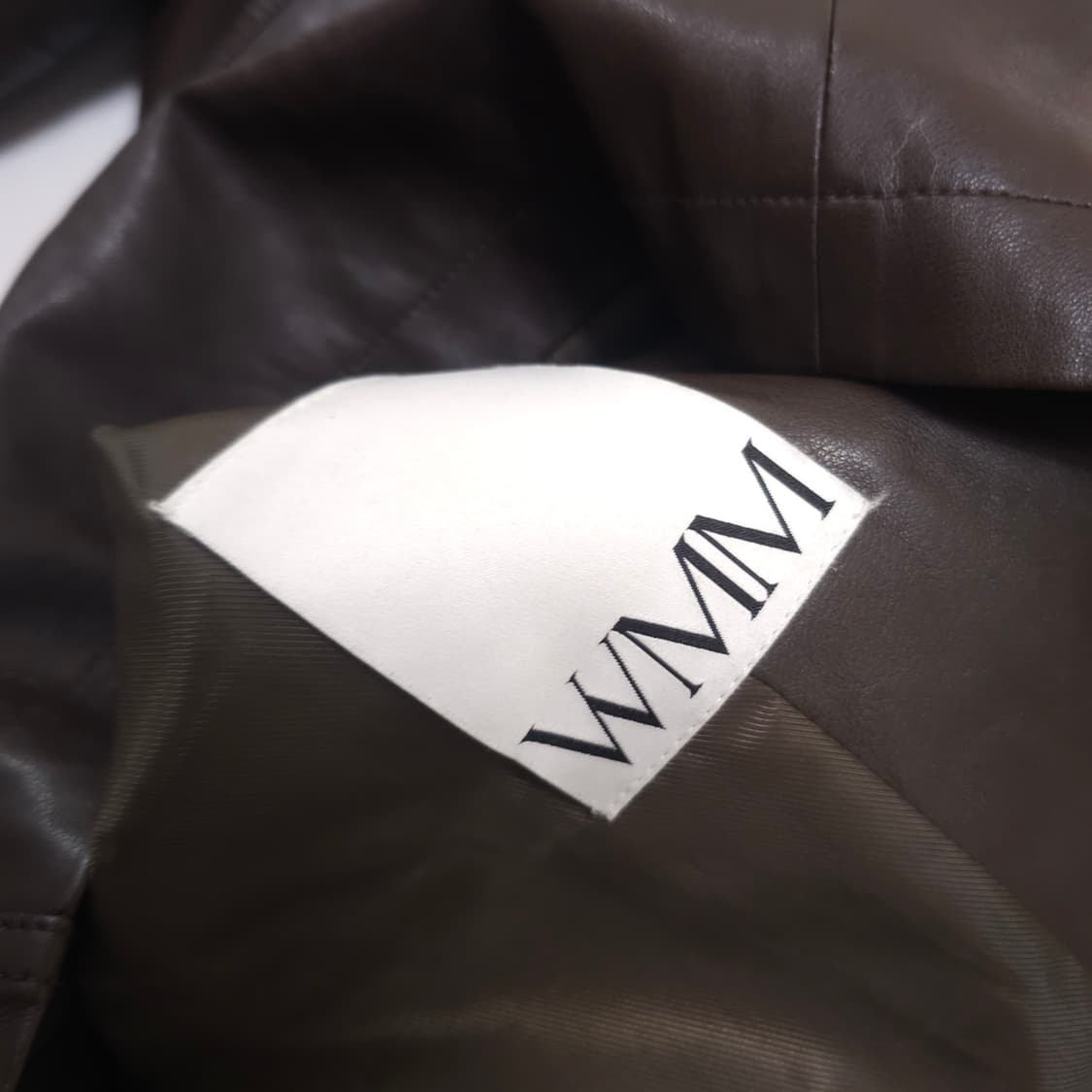 Wmm 스튜디오 비건레더 자켓 상품이미지5