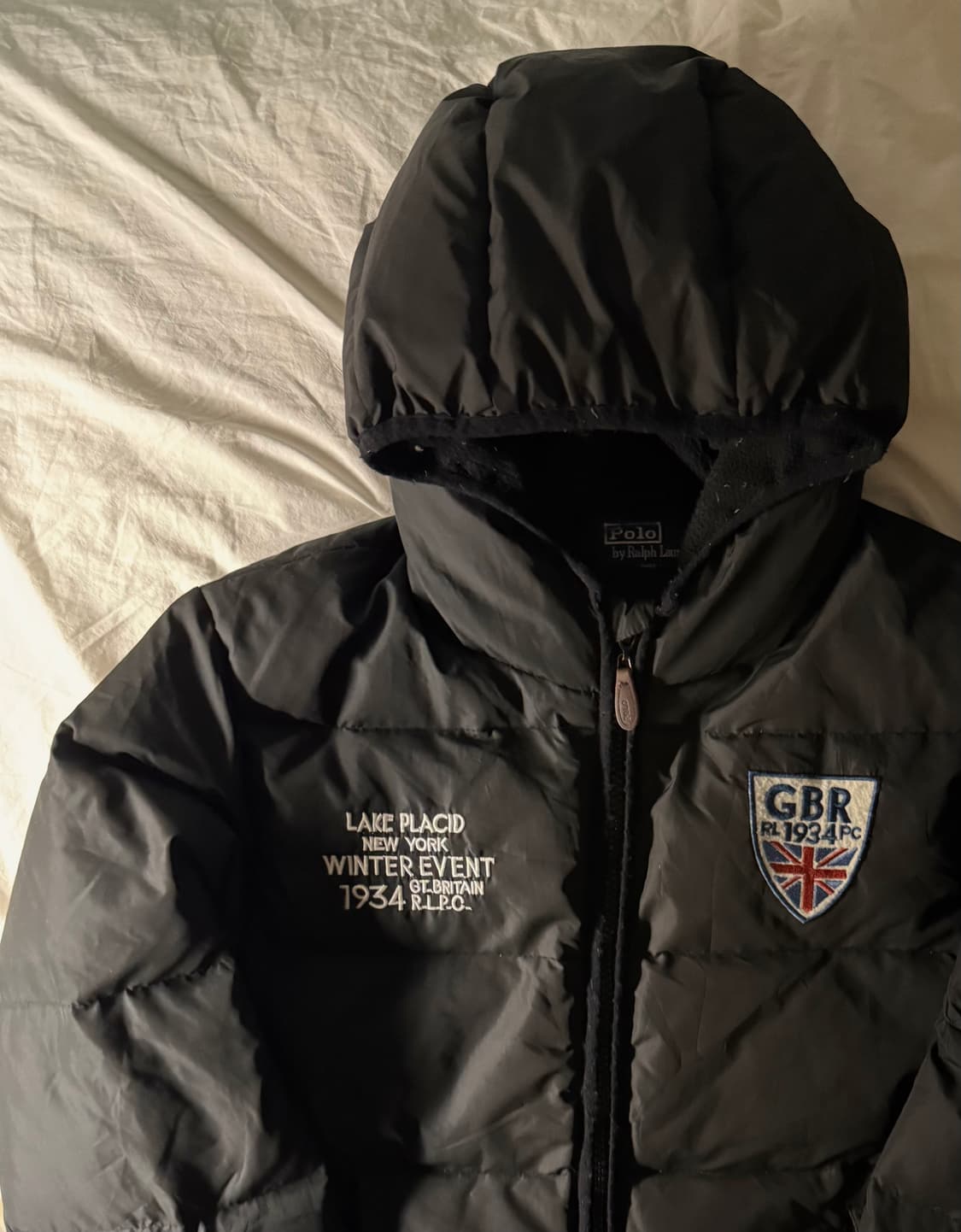 폴로 브리튼 패딩 블랙 상품이미지1