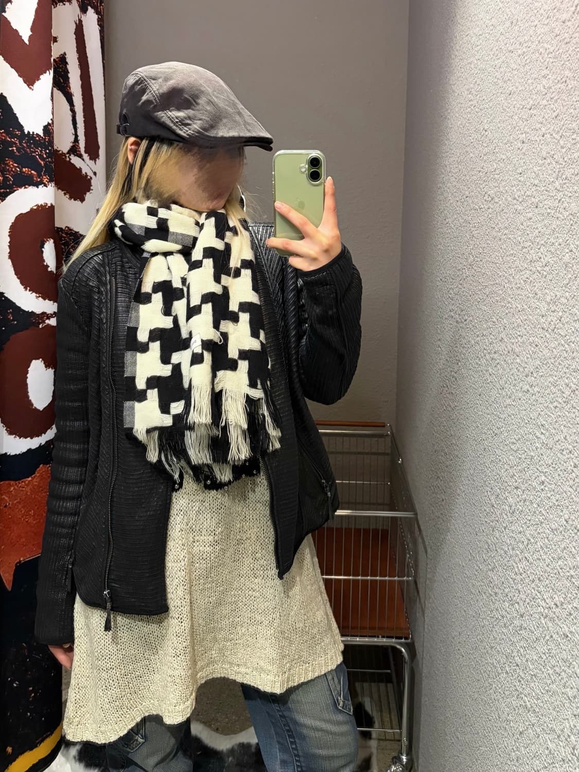 빈티지 머플러 상품이미지2