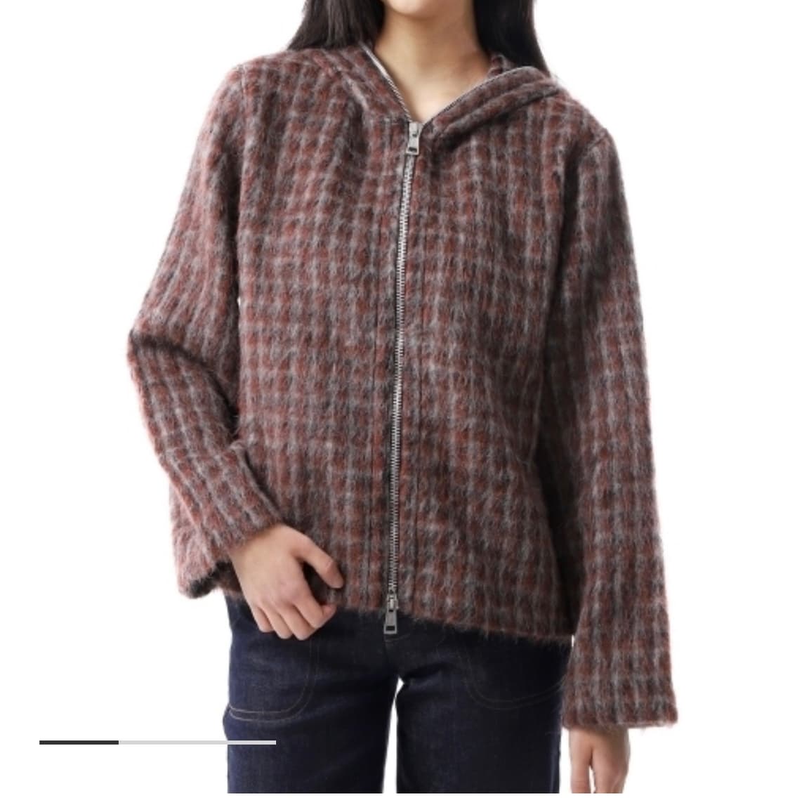 아워레가시 FULL ZIP HOOD BOSTON CHECK 상품이미지6