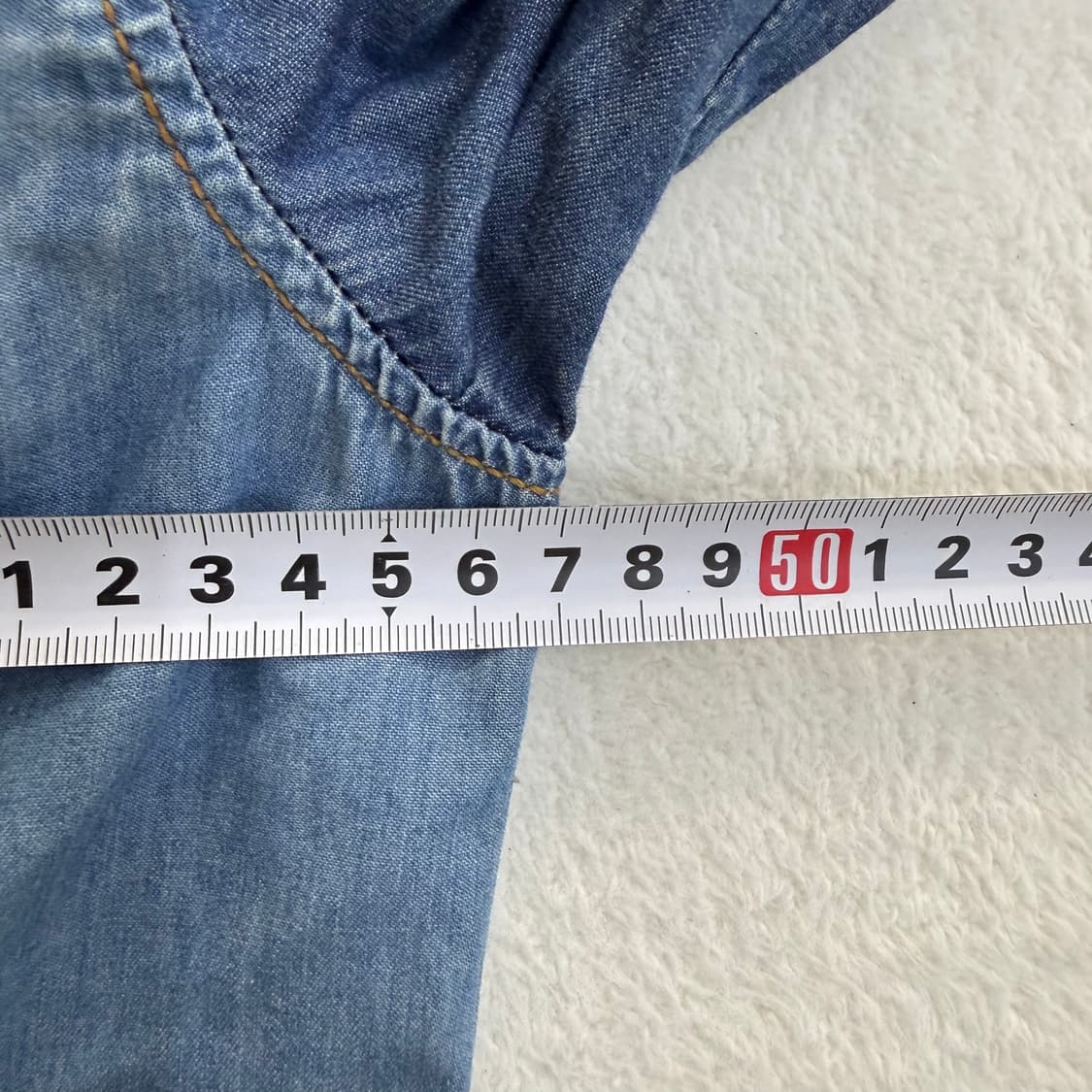 M 지프 빈티지 워싱 데님 셔츠 0323T 상품이미지5