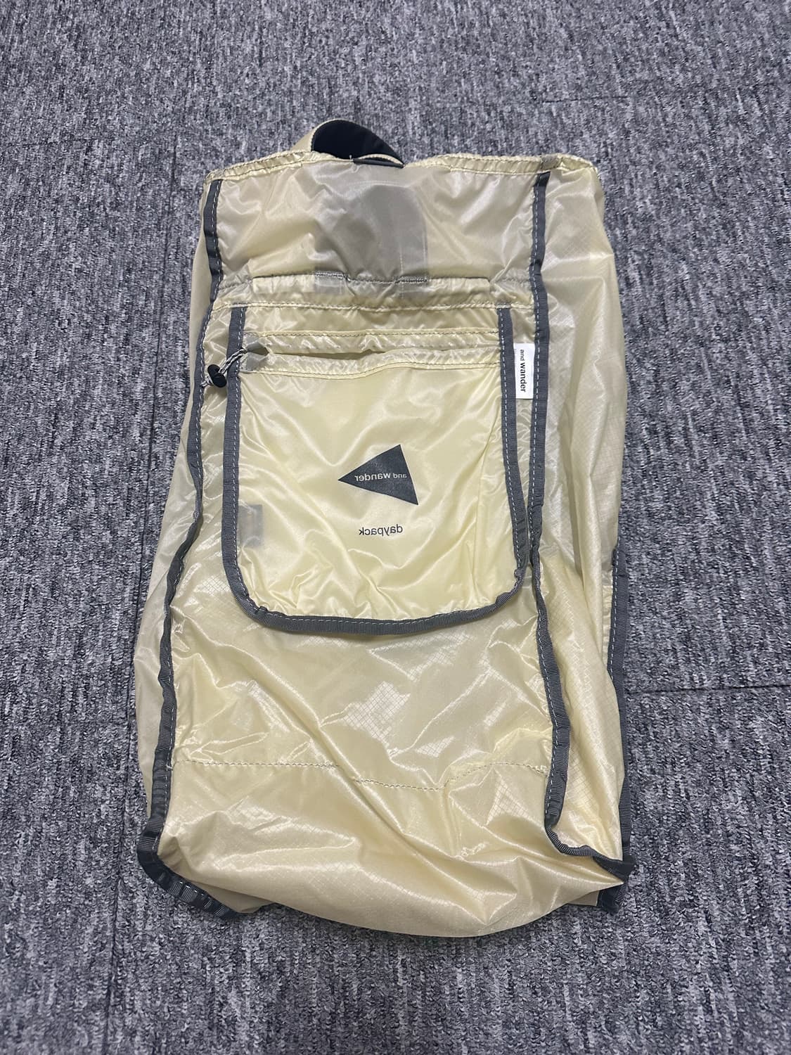 앤드원더 실데이팩 가방 백팩 오프 화이트 상품이미지5