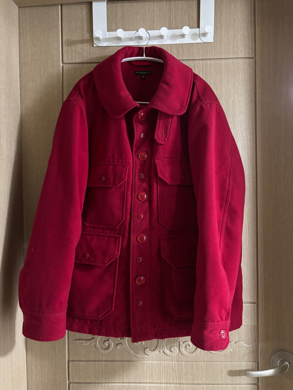 Engineered garments 엔가 페이크 울 자켓 S 상품이미지1