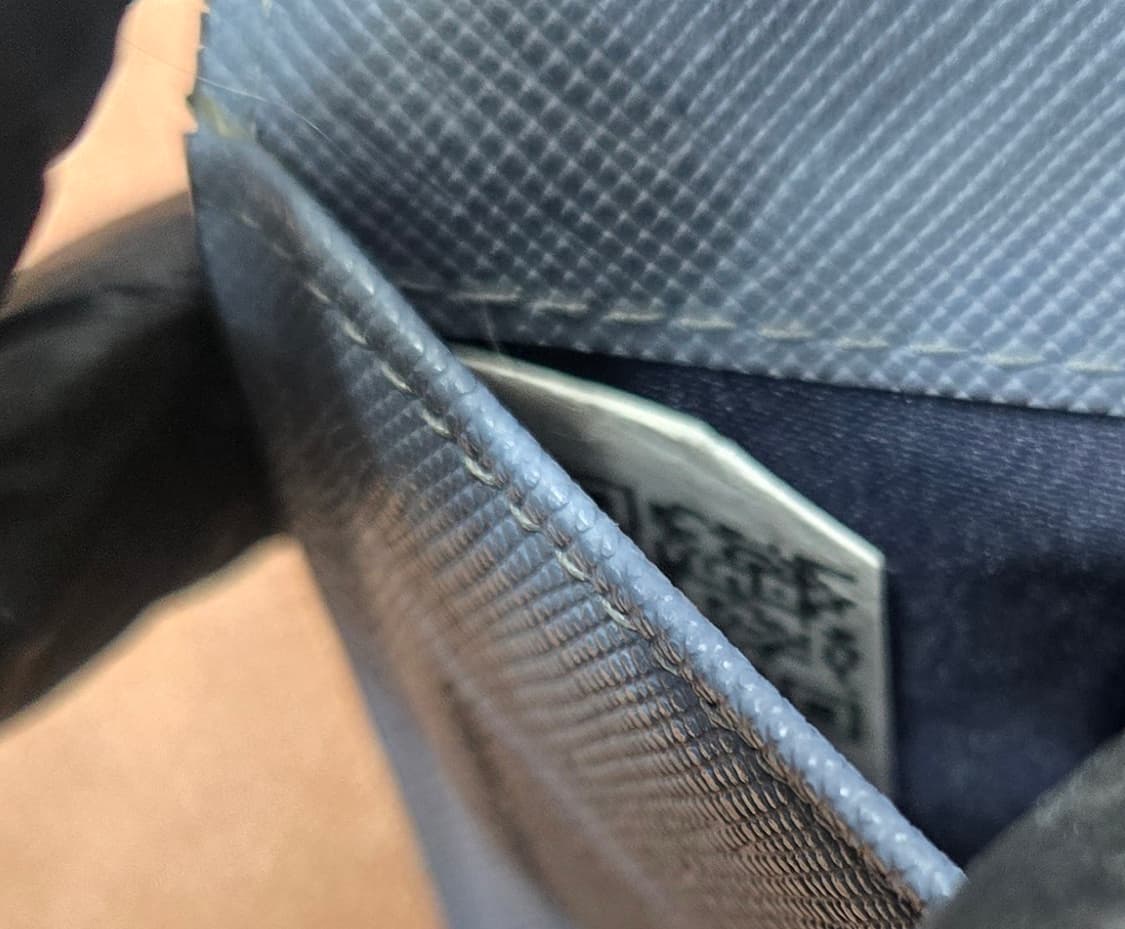 루이까또즈 남성  그레이 카드지갑 상태최상 상품이미지9