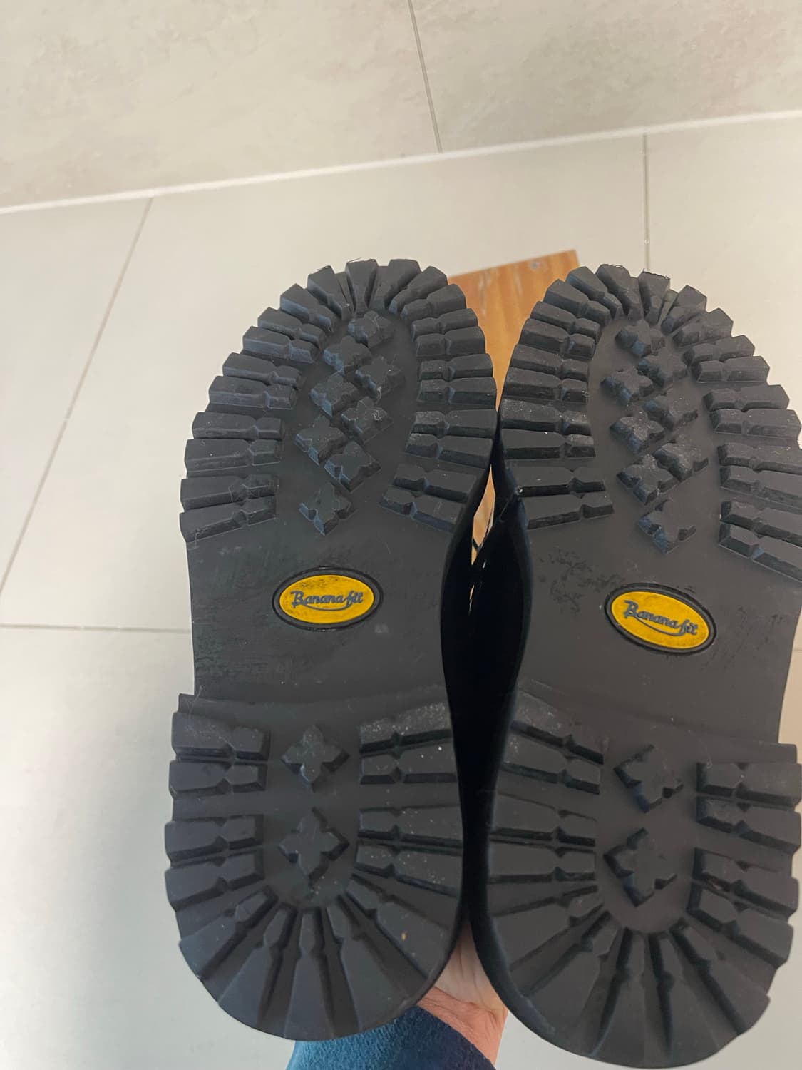 수제화 브랜드 바나나핏(Bananafit)비브람창 청키솔 더비 슈즈255 상품이미지7