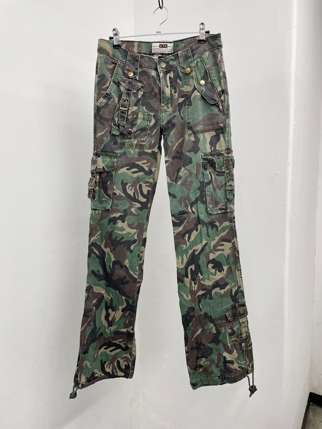 y2k 카모 포켓 카고팬츠 상품이미지3