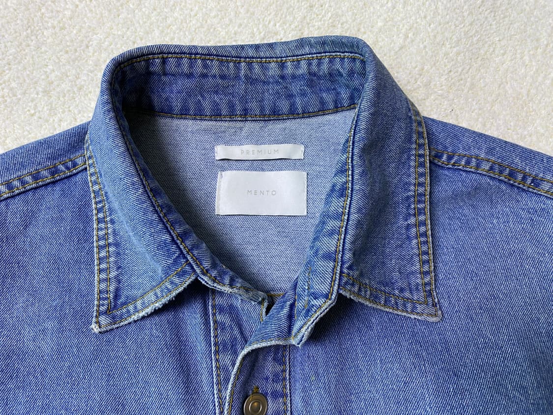 MENTO 멘토 PREMIUM 데님자켓 청자켓 (52) 상품이미지4