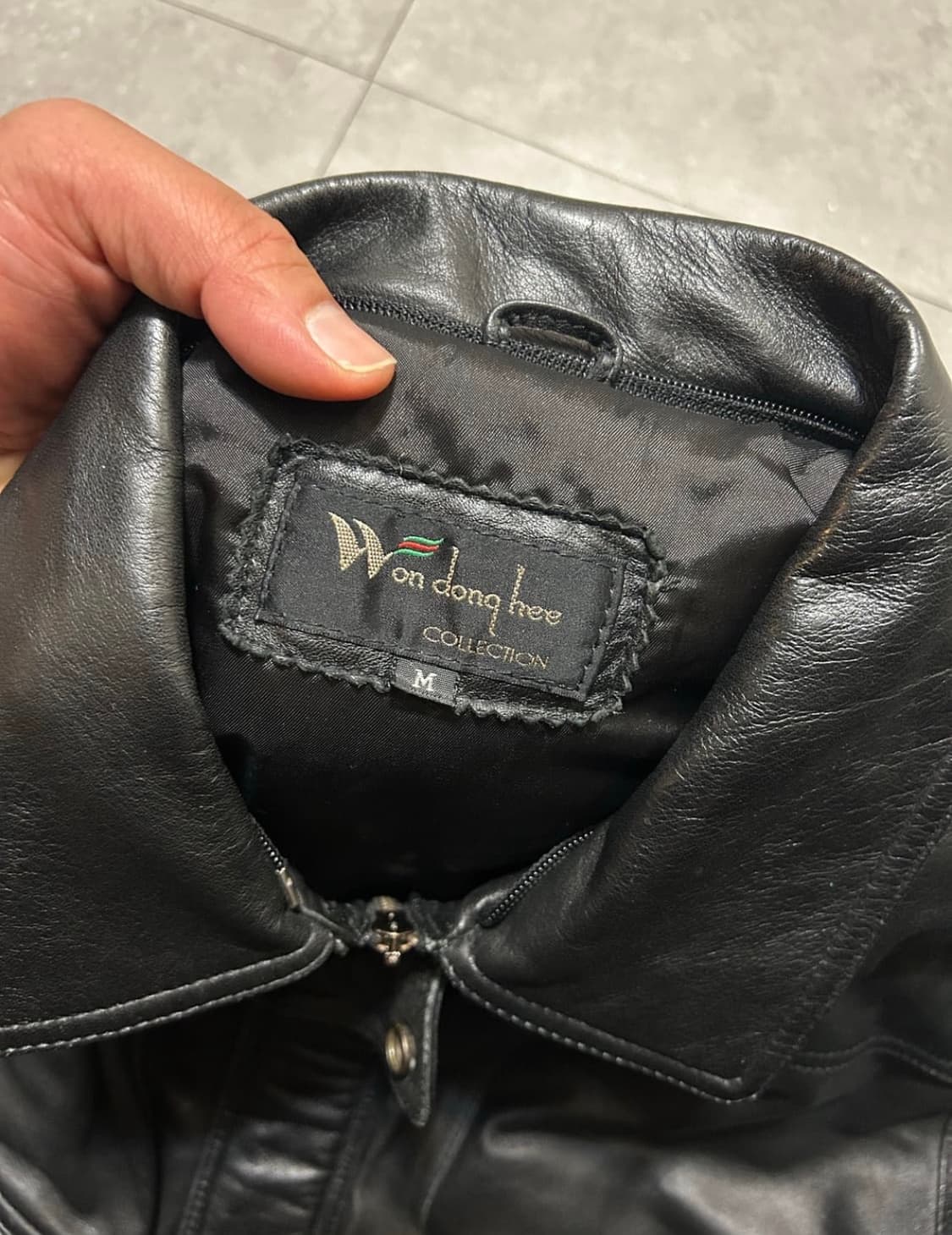 00s 빈티지 레더자켓 상품이미지5