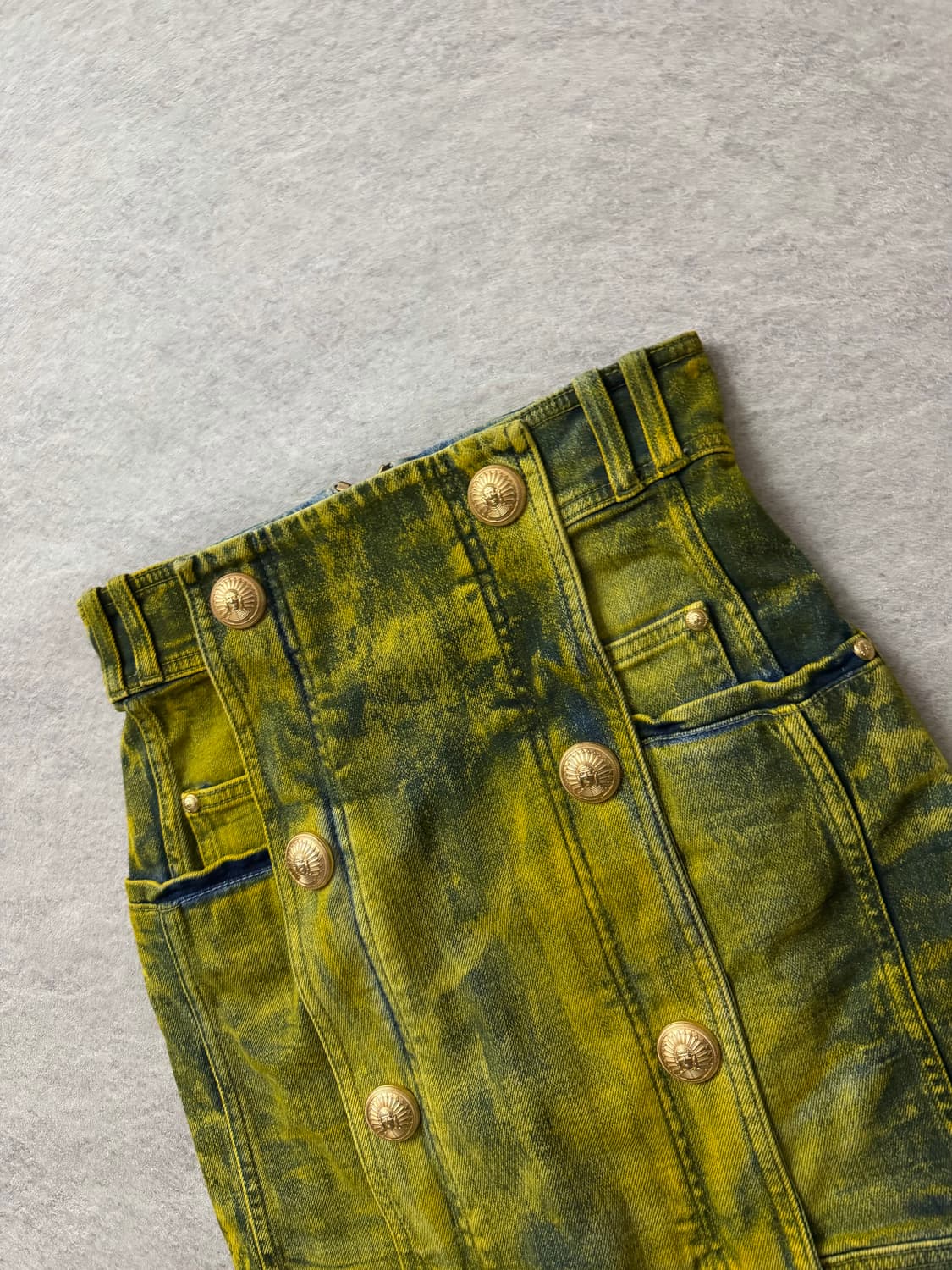 15SS 발망 데님 스커트  상품이미지3