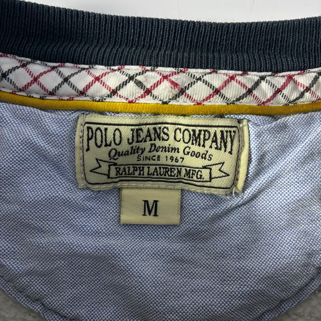 Polo jeans 폴로 진스 크러스트자수 스트라이프 맨투맨 상품이미지5