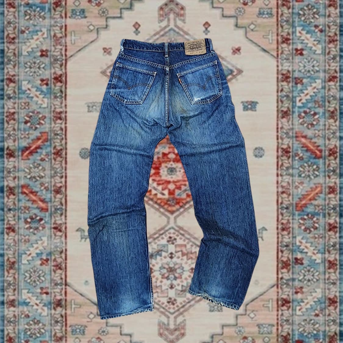 90s Levi's vintage 612 오렌지 탭 데님 진 30 상품이미지3