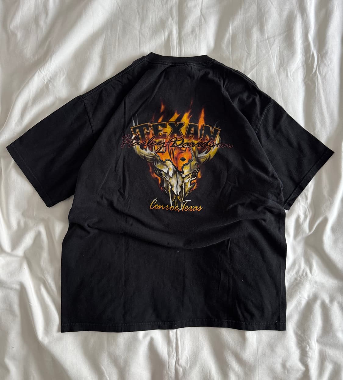 [XL] 90s-00s 빈티지 할리데이비슨 실드 로고 티셔츠 상품이미지3