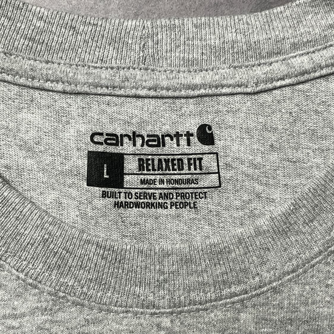 CARHARTT 칼하트 그레이 그래픽 반팔티셔츠 A01198 상품이미지9