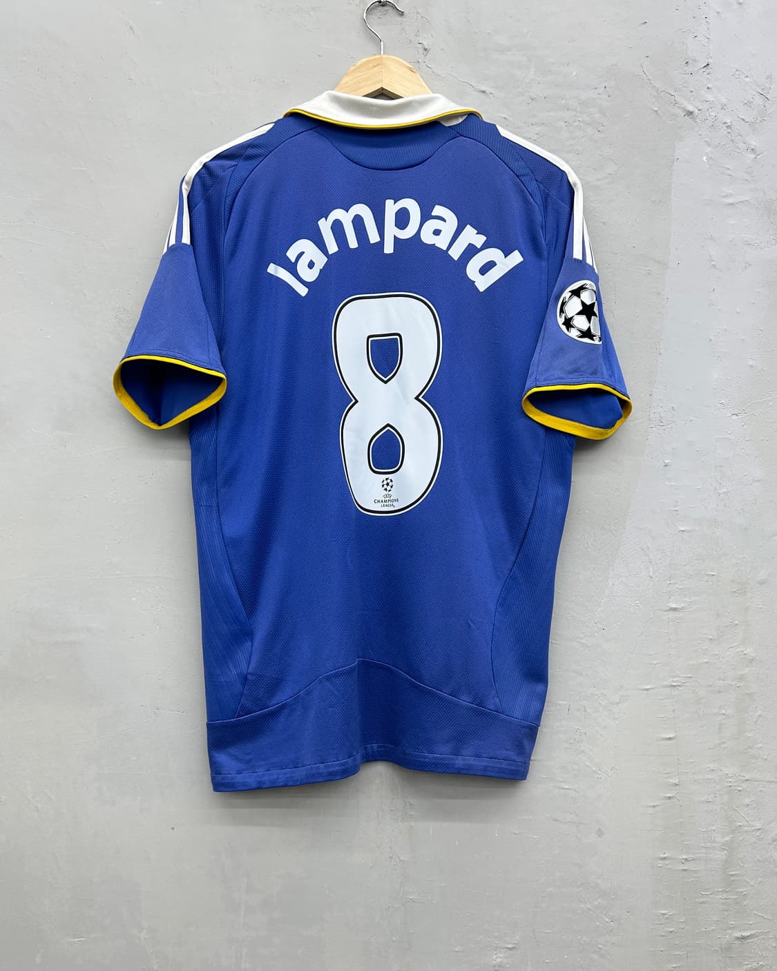 아디다스 08-10 첼시 홈 챔스 결승킷 No.8 프랭크 램파드 상품이미지1