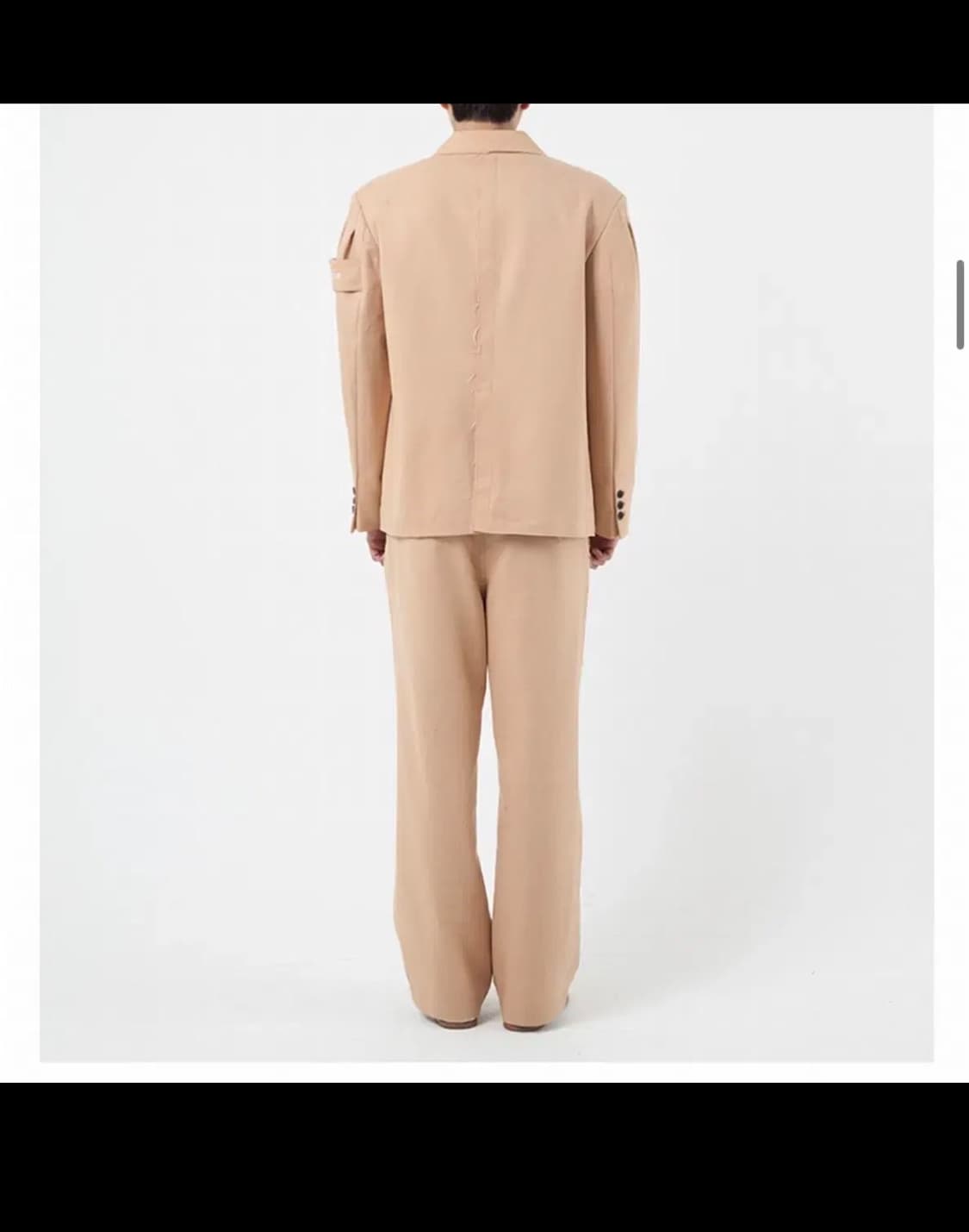 새상품) LUONEER 루오니어 싱글 브레스트 블레이저 자켓 상품이미지5