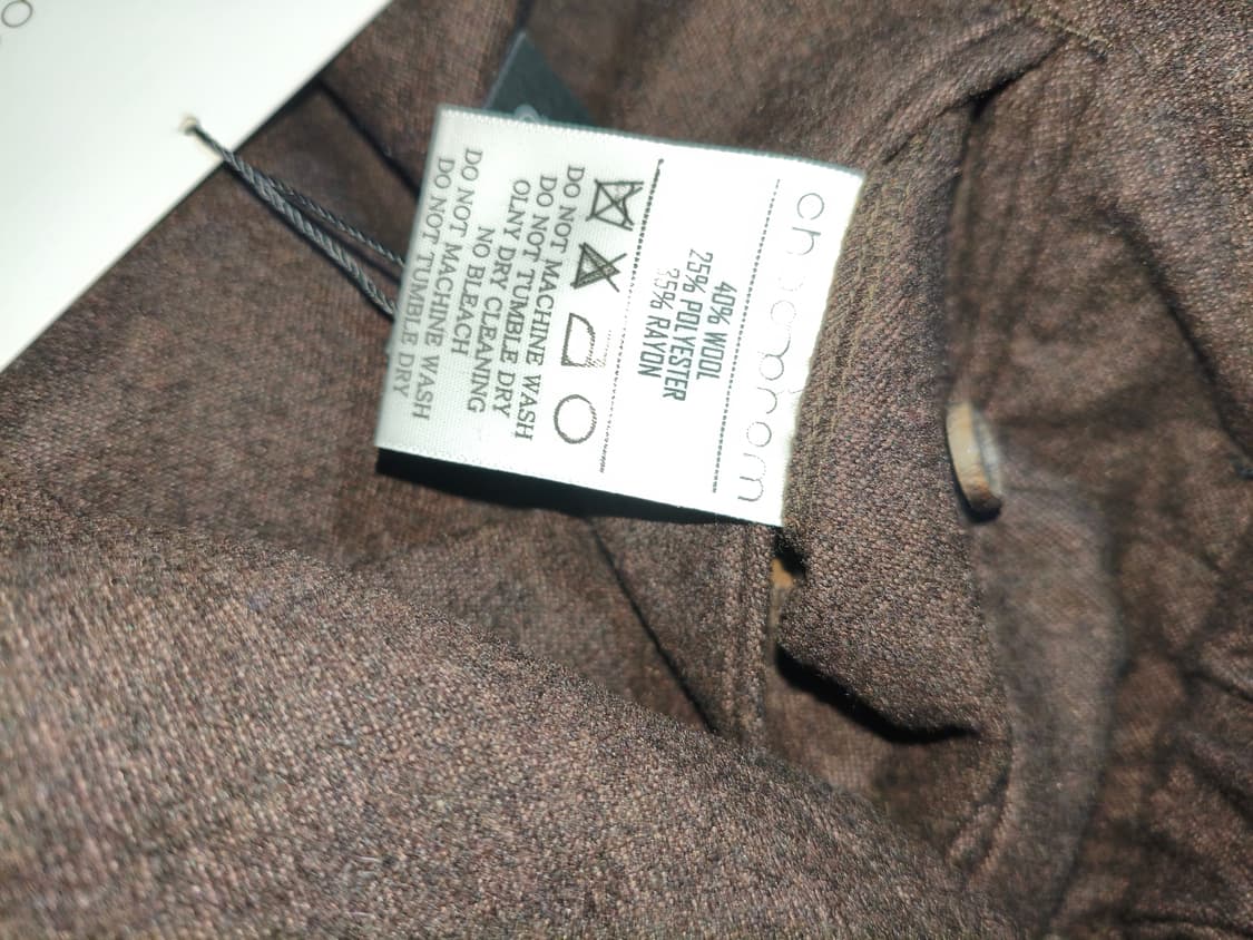 채드프롬 9부 울 밴딩 슬랙스   L  새상품 2컬러 정장 상품이미지5