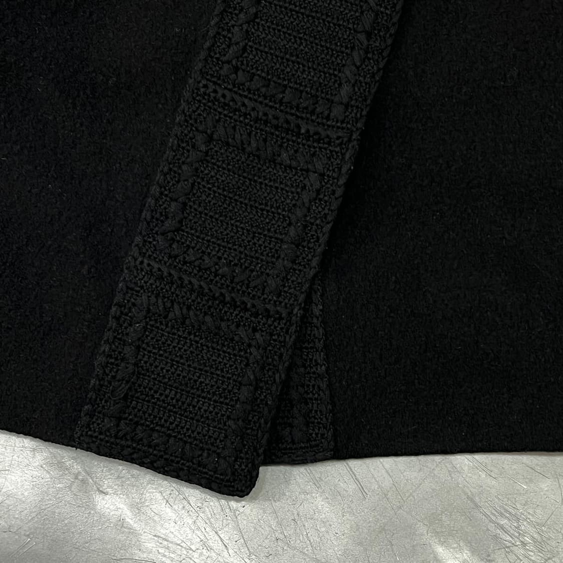  dkny 니트 배색 코트 y14524 상품이미지4